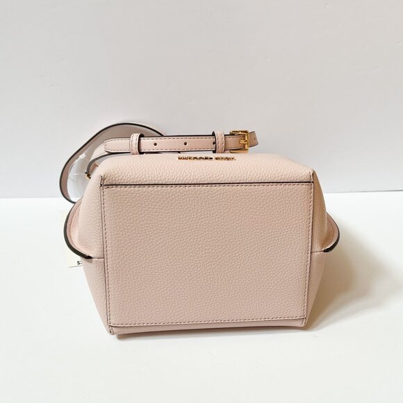 Michael Kors Emilia Small Bucket Crossbody Bag Pink - Picture 5 of 9